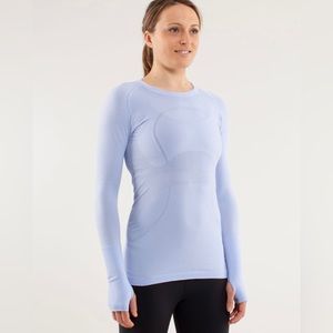 Lululemon Run: Swiftly Tech Long Sleeve Lavender Dusk